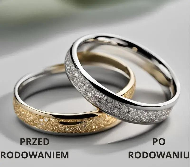 Efekt rodowania — przed i po