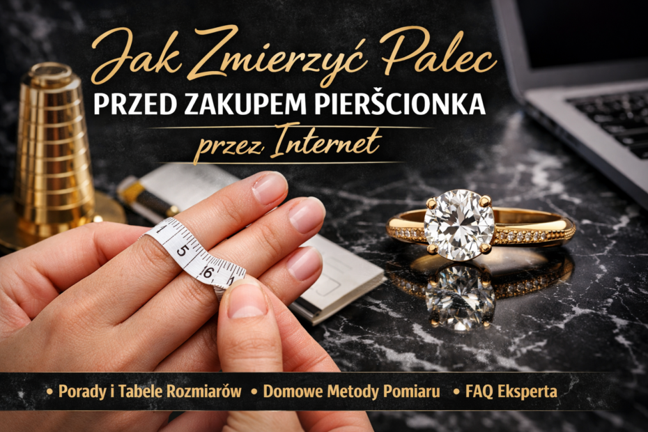 Jak zmierzyć palec przed zakupem pierścionka przez Internet – poradnik jubilera