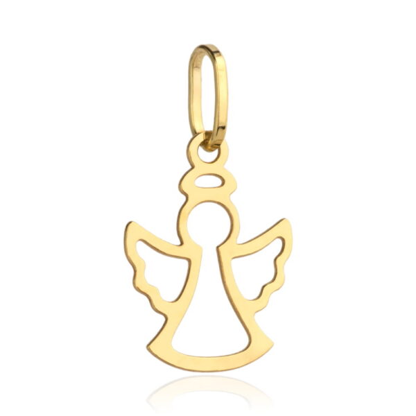 Zawieszka złota Aniołek pr. 585
