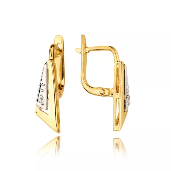 Delikatne kolczyki idealne do codziennej i wieczorowej stylizacji.