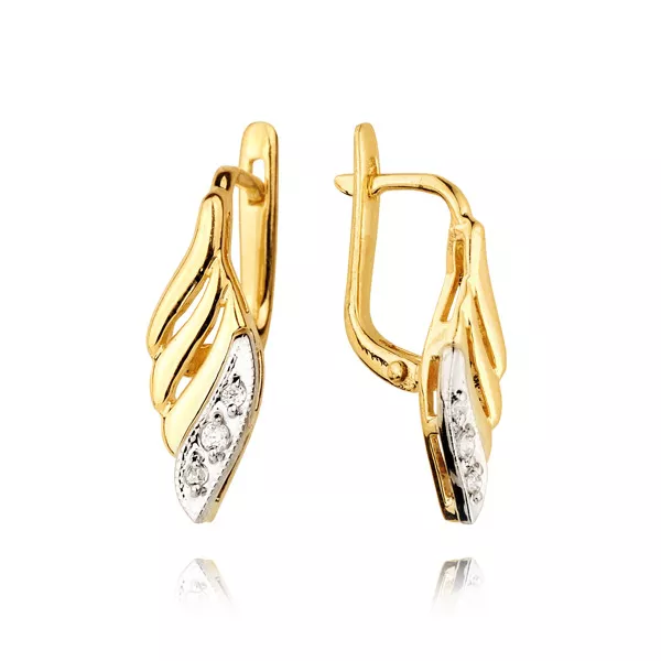 Delikatne kolczyki idealne do codziennej i wieczorowej stylizacji.