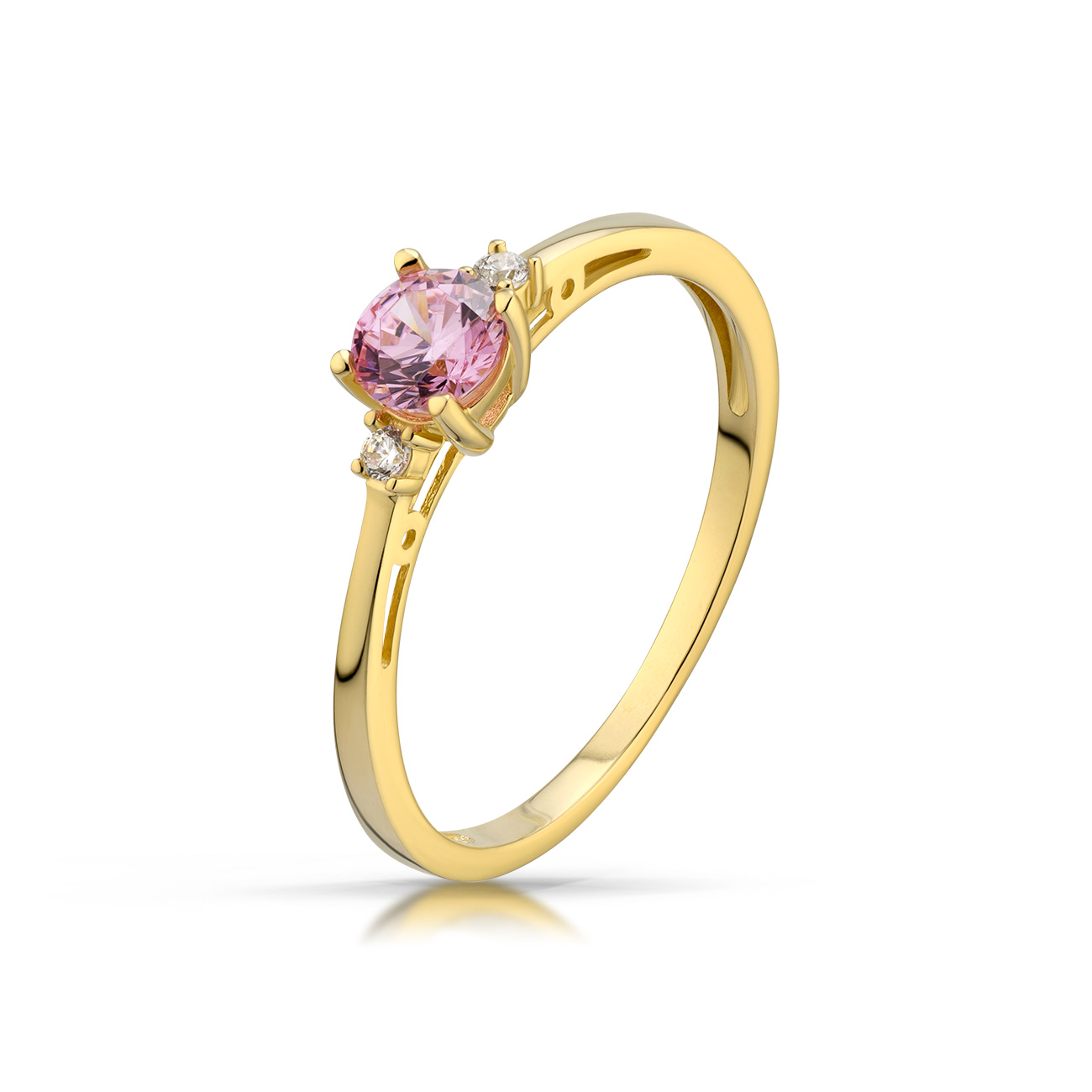 Stylowy pierścionek o eleganckiej i kobiecej formie.