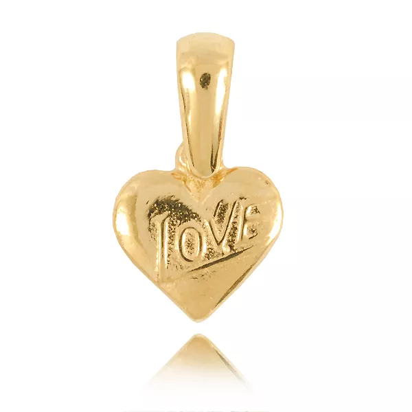 Elegancki wisiorek ze złota na łańcuszku.