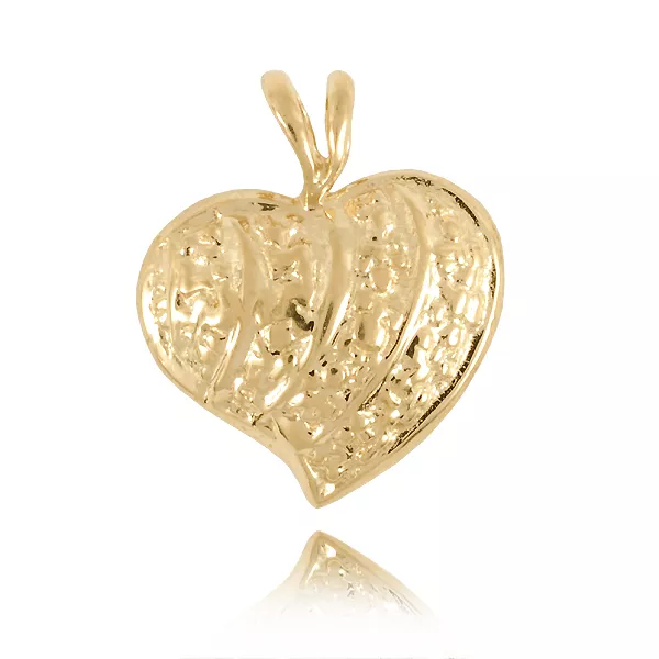 Złoty wisiorek w nowoczesnym wydaniu.