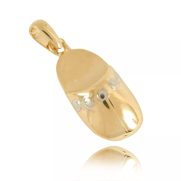 Personalizowany wisiorek ze złota.